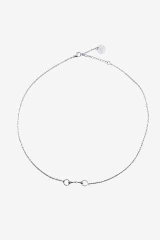 Halsband Kedja Bett Silver