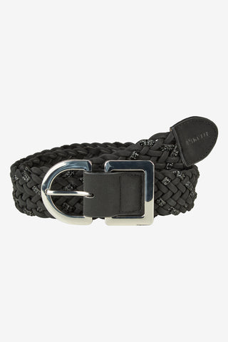 Gürtel Sports 8872 Geflochten/Strass Schwarz