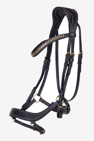 Devi Trense inklusive Zügel Schwarz