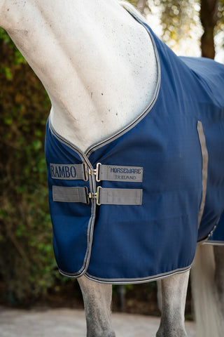 Rambo Stalldecke Navy/Grau