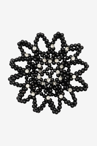 Saga Haarnetz Schwarz