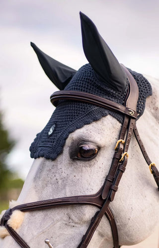 Huva Swarovski Shield Anthracit