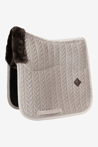 Saddle Pad Skin Friendly Velvet Beige