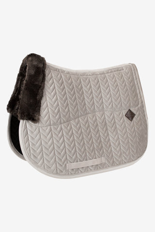 Sadelunderlag Hudvenlig Velour Beige
