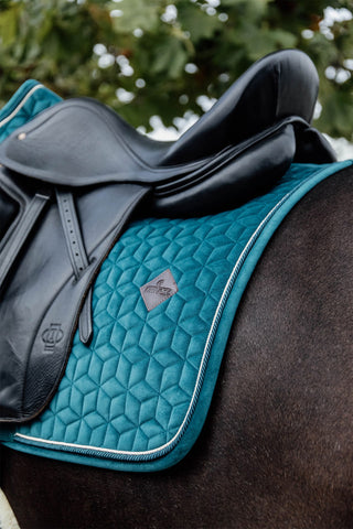 Velvet Emerald Sadelunderlag