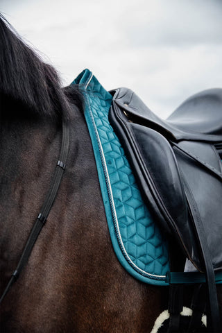 Velvet Emerald Sadelunderlag