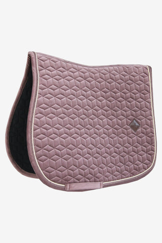 Velvet springunderlag Lyslilla