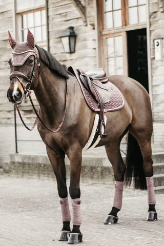 Velvet Saddle Pad Light Purple