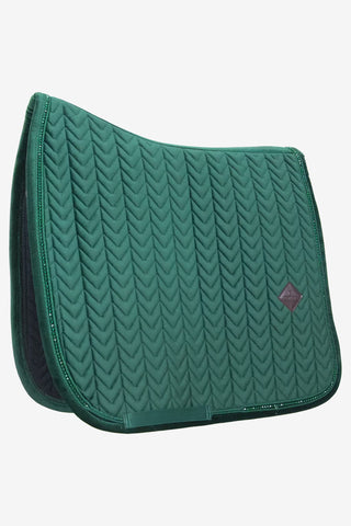 Tapis de selle Velvet Pearls Pine Green