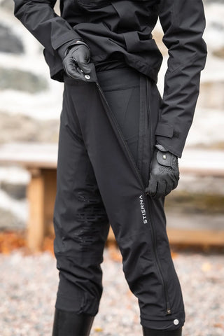 Storm Regenhose Kurz Schwarz