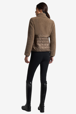 Teddyfleece Tröja Brun