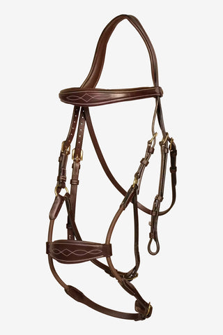 Trense Elastisk Hybrid Dyón Collection Brun