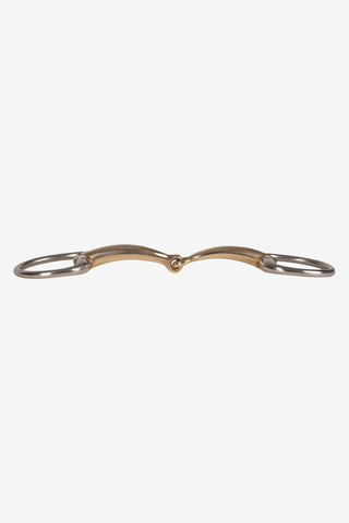 Eggbutt Bit Single Jointed Sweet Copper 14mm