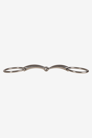 Lose Ringe doppelt gebrochen Edelstahl 14mm