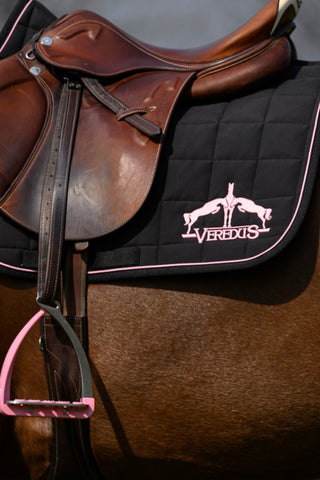 Set logo Noir/Rose clair