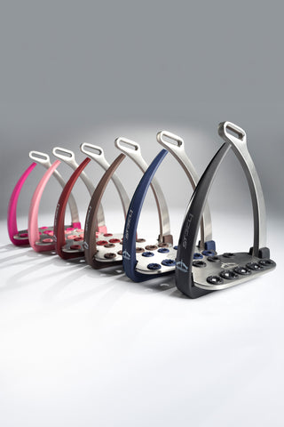 Säkerhetsstigbygel Steel1 Vita Brun/Silver