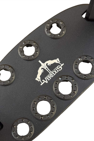 Steel1 Sicherheitssteigbügel Weiß Schwarz/Schwarz