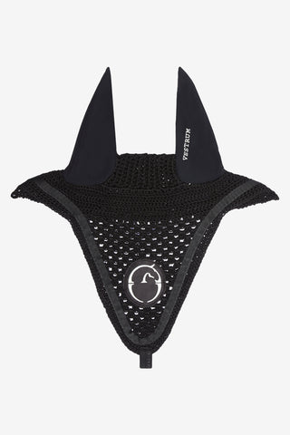 Augusta Fliegenhaube Schwarz/Weiß