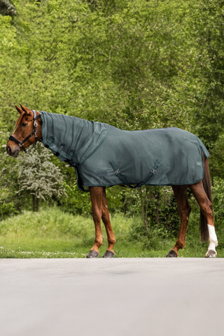 Protège-encolure anti-mouches Comfort Pine Green