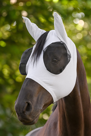 Vliegenmasker Puck Breath Zilvergrijs