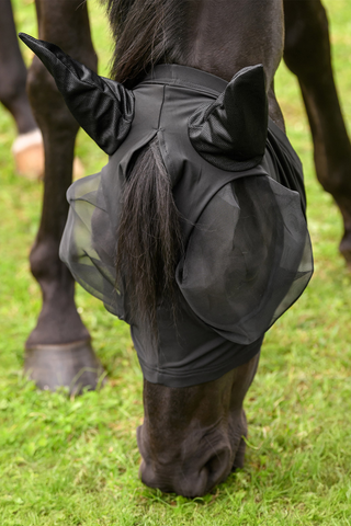 Puck Flex Vliegenmasker Zwart