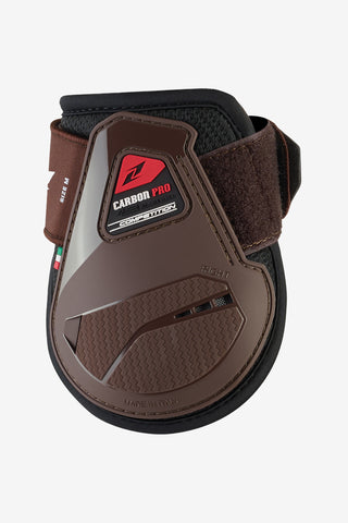 Carbon Pro Young Achterbeenbeschermers Bruin