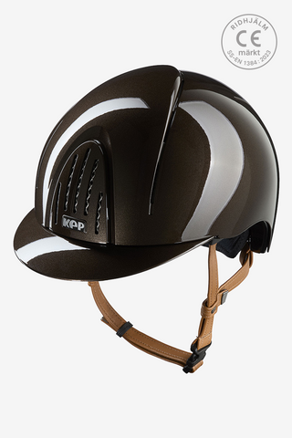 Reithelm Smart NOVA Metall Polish Beiger Riemen Braun
