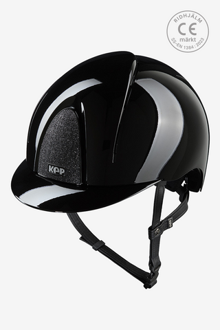 Reithelm Smart NOVA Metallpoliert Star Schwarz/Schwarz