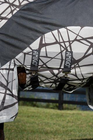 Amigo Fliegendecke 3-in-1 Grau/Grau