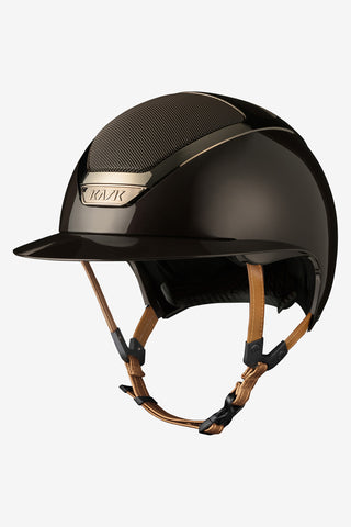 Star Lady 2.0 Pure Shine Leather Chinstrap Espresso Brown