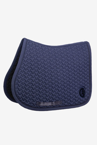 Saddle Pad 3D Logo Navy
