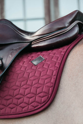 Classic Saddle Pad Bordeaux