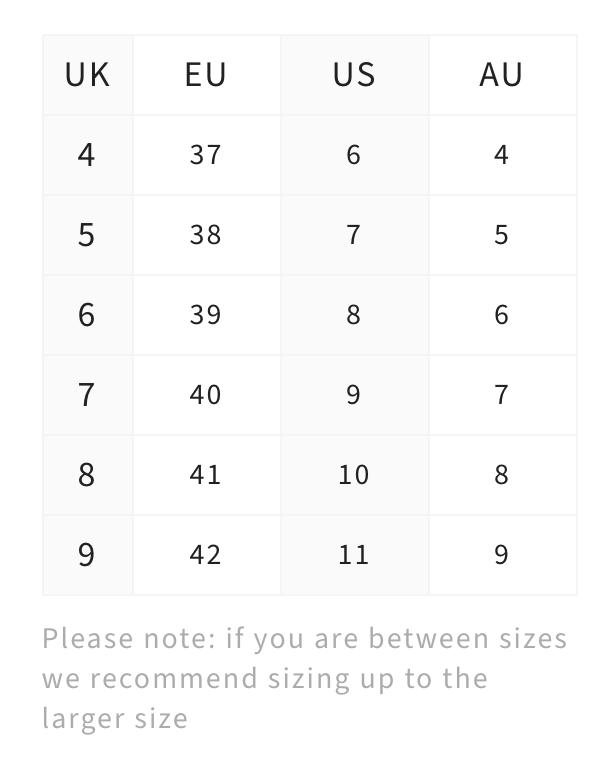 Size Guide