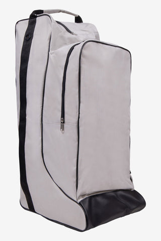 Hjelm & Ridestøvletaske Grå/Sort