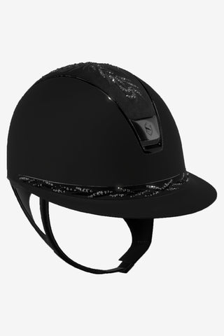 2.0 Shadowmatt Miss Shield Flower Swarovski Zwart