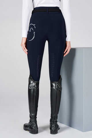 Rijbroek Molveno Kniepatches Navy