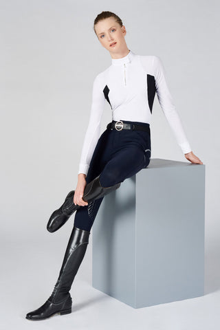 Rijbroek Molveno Kniepatches Navy